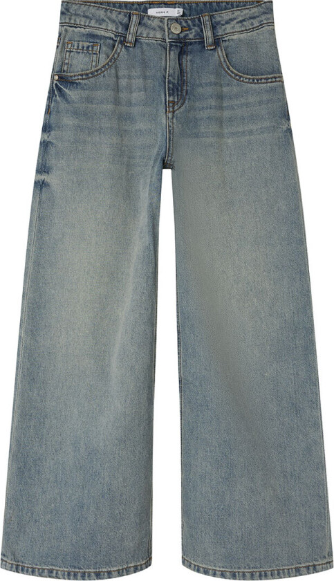 Jeans - NkfBella - Vintage Medium+ Blue Denim - - 7 år (122) - Jeans