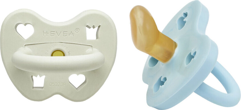 Smokker - 3-36 Md. - 2-pack - Naturgummi - Isfjell - - 3-36 md - Smokk