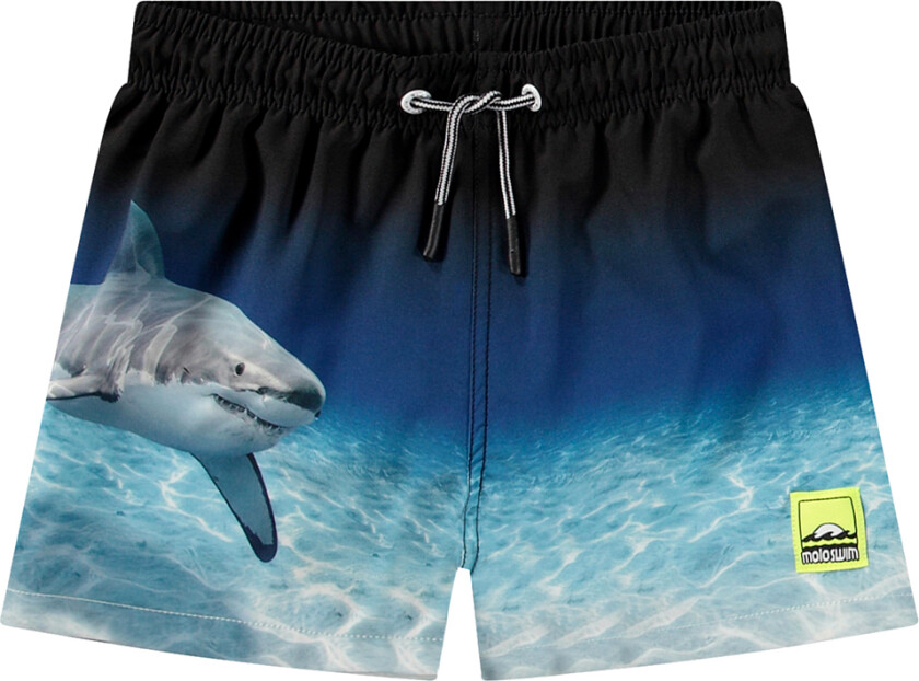 Badeshorts - UV50+ - Niko - falmet Shark - - 11-12 år (146-152) - Badetøy
