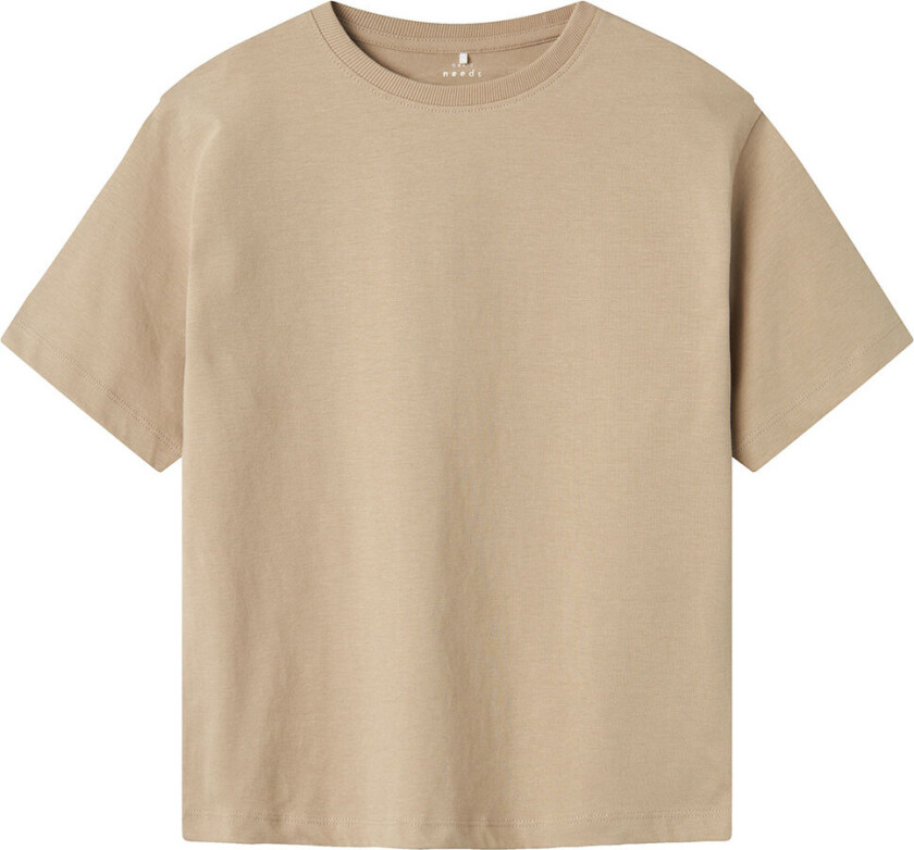 T-skjorte - Noos - NkmVobbo - Pure Cashmere - - 13-14 år (158-164) - T-skjorte