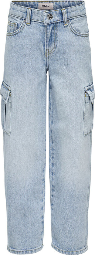 Jeans - Bred - Noos - KogHarmony - Light Blue Denim - - 11 år (146) - Jeans