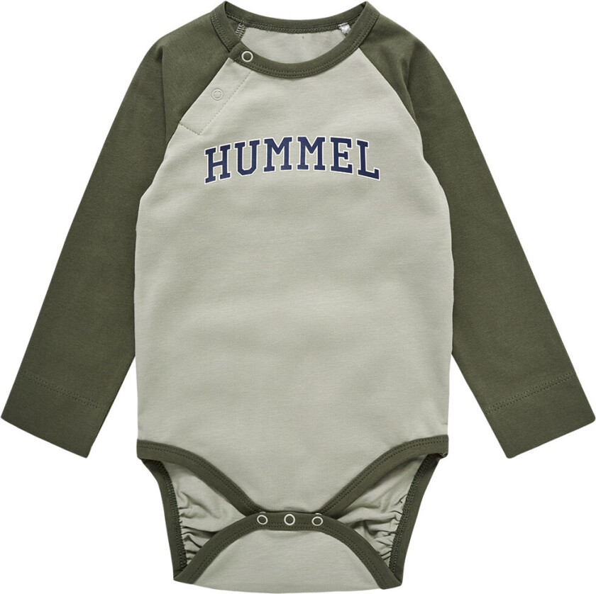 Body L/æ - hmlStein - Abbey Stone - - 74 - Langermet Body