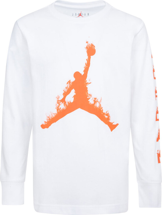 Genser - Hvit/Oransje - - 10-12 år (140-152) - Genser