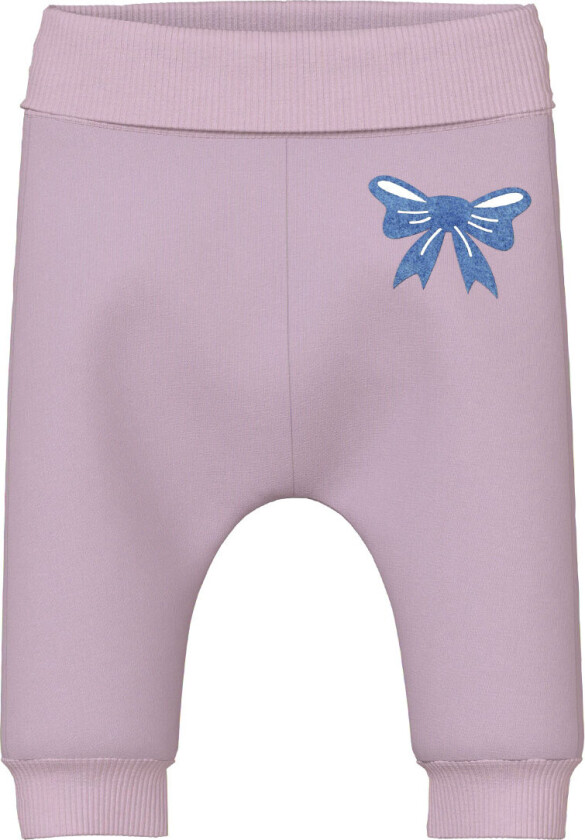Joggebukse - NbfVrillie - Winsome Orchid/Bow - - 68 - Joggebukse