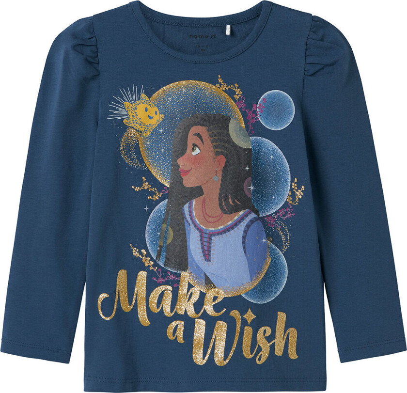 Genser - NmfJursa - Disney - Dark Denim - - 2 år (92) - Genser