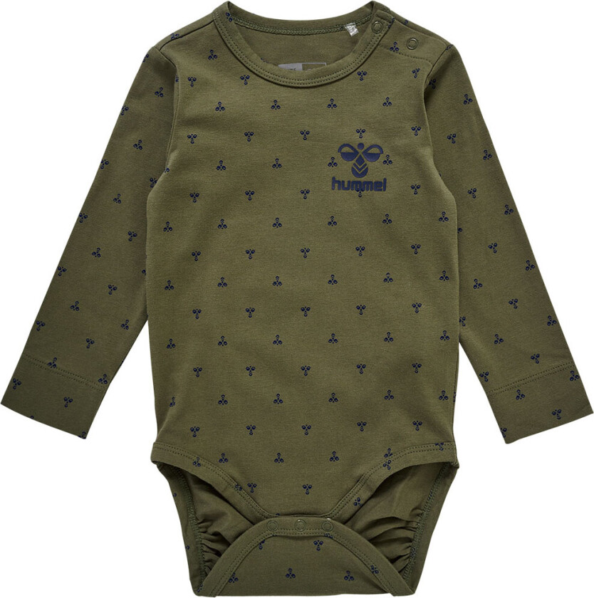 Body L/æ - hmlBeesy - Dusty Olive - - 62 - Langermet Body