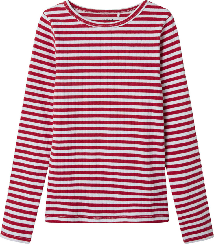 Genser - Noos - Rib - NkfSuraja - Lollipop/Stripe - - 6 år (116) - Genser