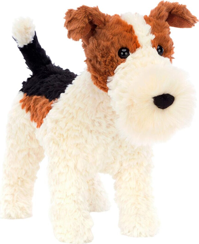 Kosedyr - 30x26 cm - Hector Fox Terrier - - OneSize - Kosedyr