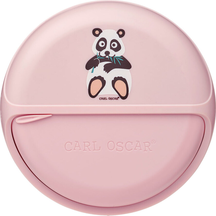 Snackboks - MiniDisc - 12 cm - Rosa m. Panda - - OneSize - Matboks