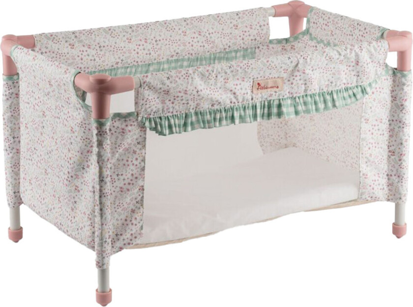 Dukketilbehør - Reiseseng - 36-46 cm - Grønn - - OneSize - Dukketilbehør