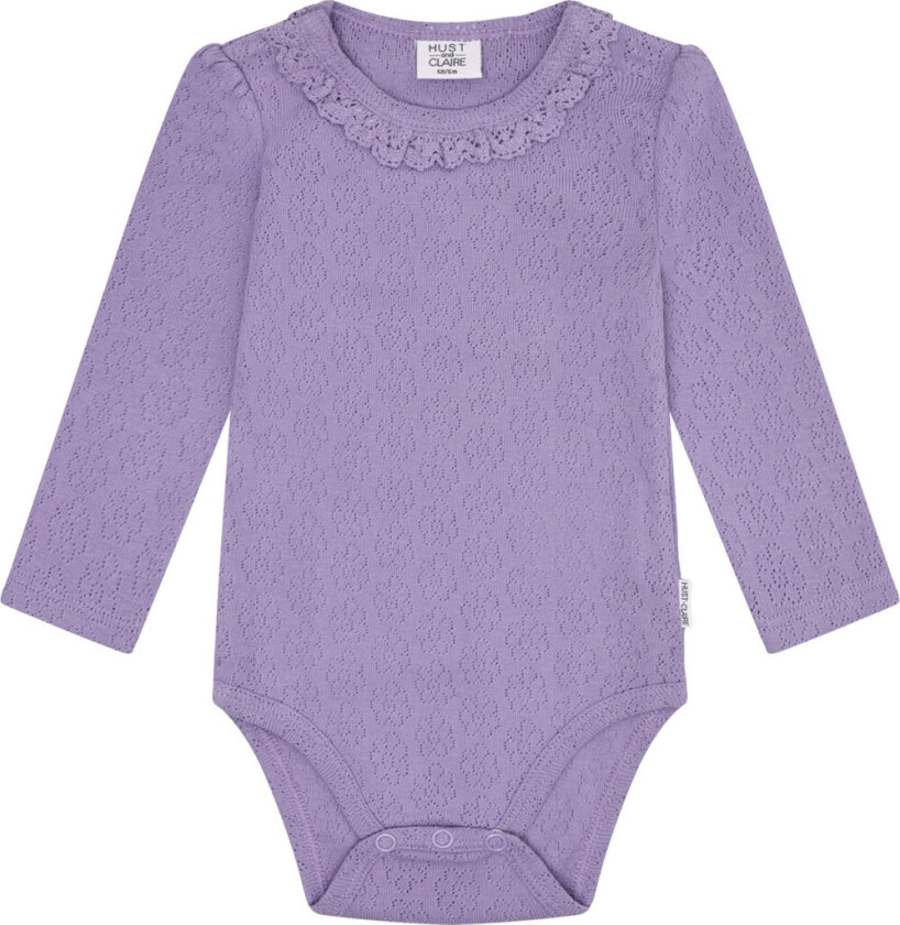 Body L/æ - Britt - Klokkeblomst - - 56 - Langermet Body