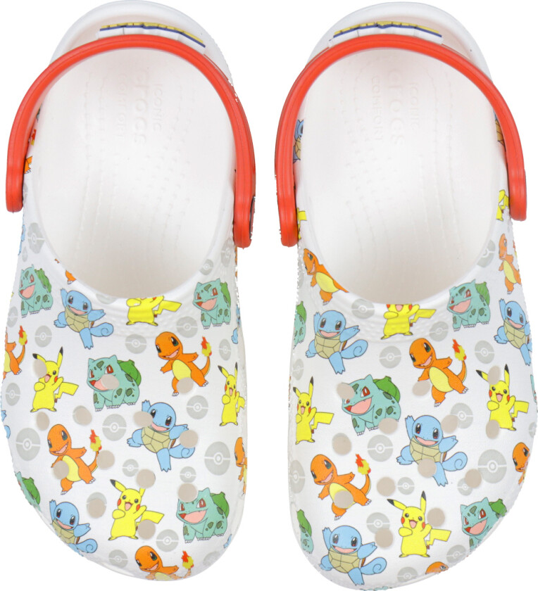 Sandaler - Classic+ Pokémon Clog K - White/Multi - - 34/35 - Sandals
