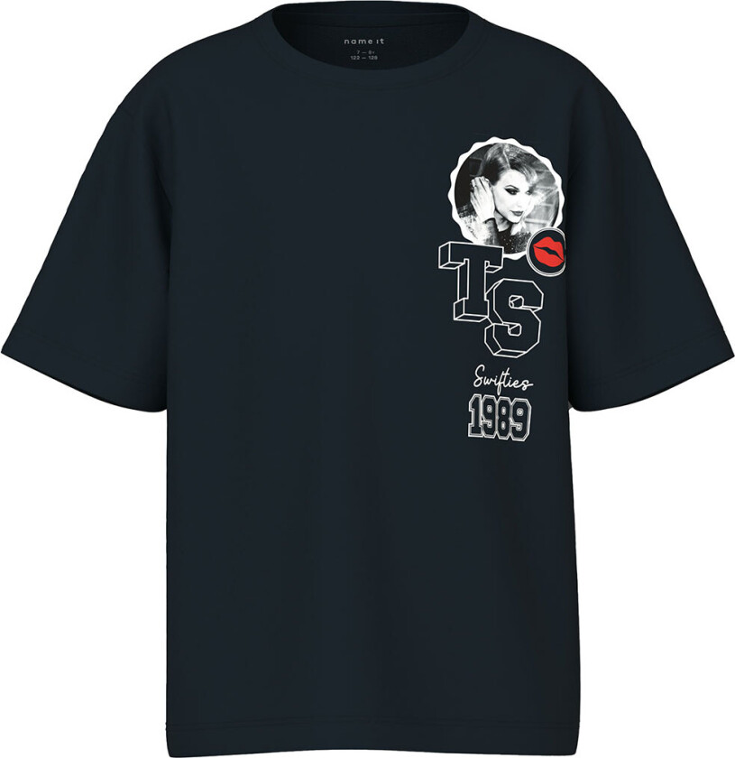 T-skjorte - NkfFeyre - Black - - 6 år (116) - T-skjorte