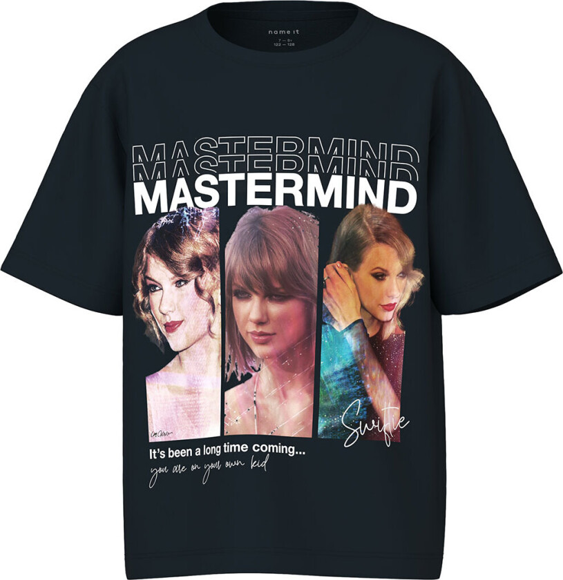 T-skjorte -NkfFidah - Black - - 6 år (116) - T-skjorte