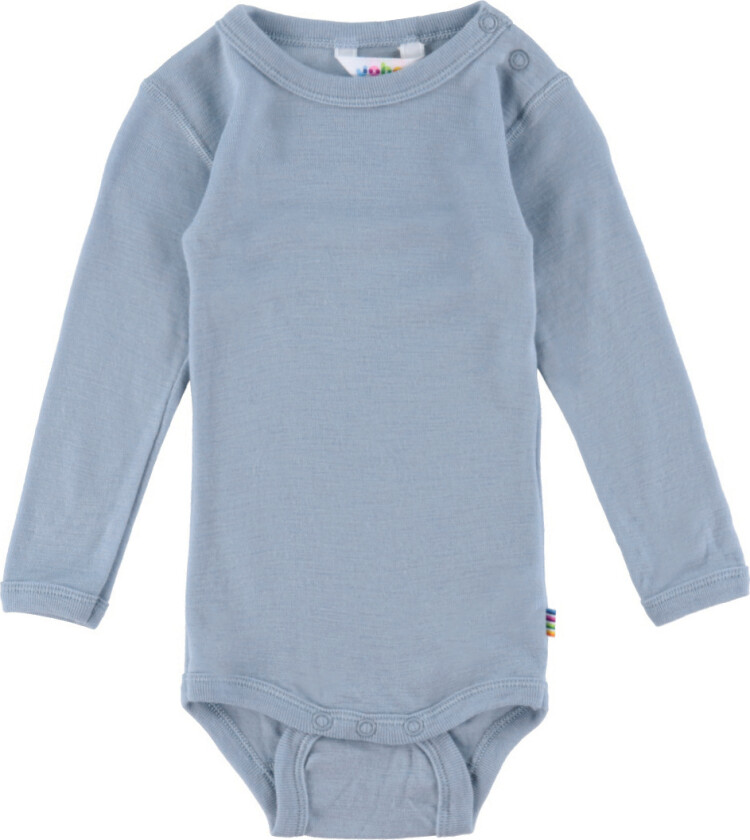 Body L/æ - Ull - Støvet Blå - - 50 - Langermet Body