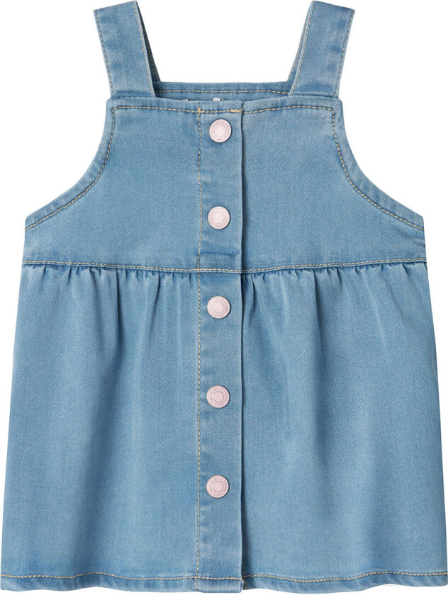 Kjole - NbfEllen - Light Blue Denim - - 56 - Kjole