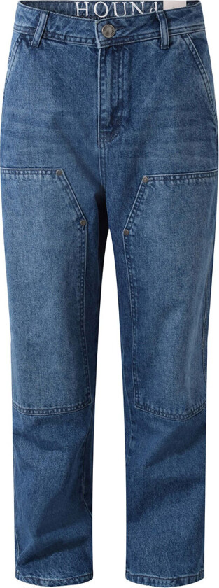 Jeans - Snekker - Medium+ Blue Brukt - - 16 år (176) - Jeans
