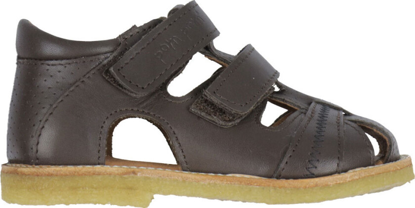 Sandaler - Classic+ Gni såle lukket to Borrelås - Brown - - 24 - Sandals