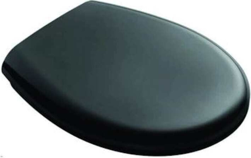 Bilde av Klosettsete - Herdet Plast Svart Matt