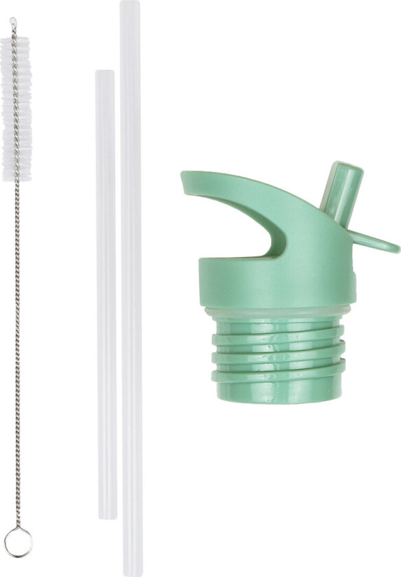 Drikkeflaske Sett - Lokk/Sugerør/Børste - - OneSize - Drikkeflaske