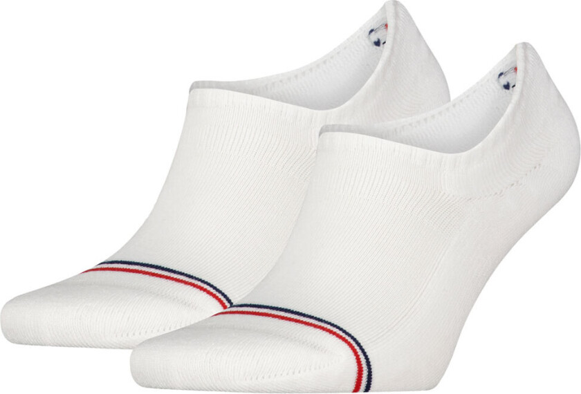 Sokker - 2-pack - Footie - Hvit - - 43/46 - Sokker