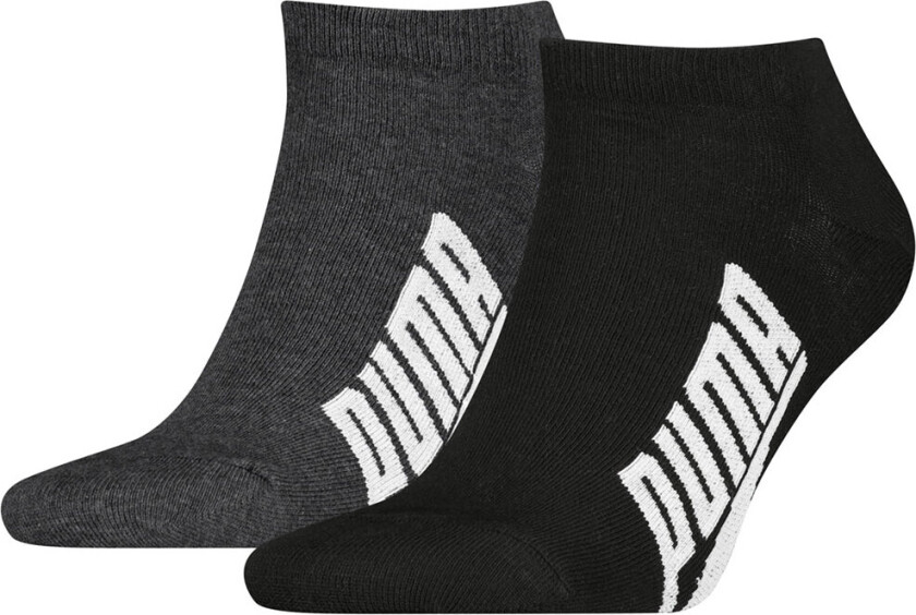 Ankelsokker - 2-pack - Sneaker - Livsstil - Svart/Hvit - - 43/46 - Sokker