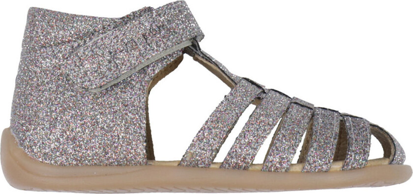 Sandaler - Forretter Borrelås Flett - Multi Glitter - - 25 - Sandals