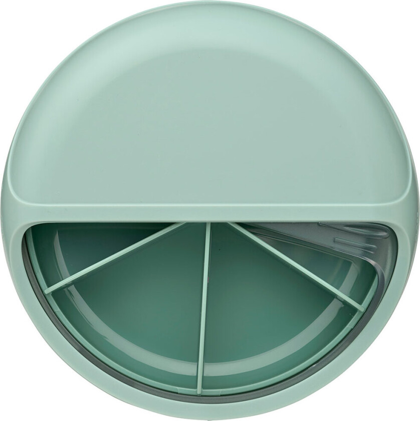 Snackboks - MiniDisc - 12 cm - Grønn - - OneSize - Matboks