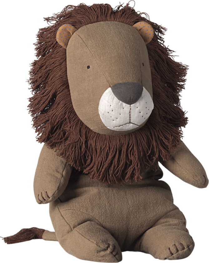 Kosedyr - Safari Friends - Løve - Stor - 52 cm - Brun - - OneSize - Kosedyr