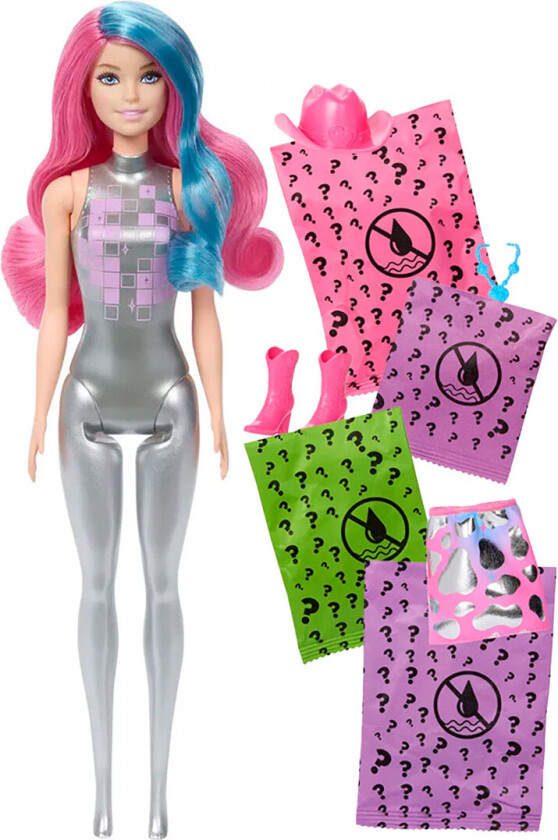 Dukke - 30 cm - Color Reveal Disco Star - Assortert - - OneSize - Dukke