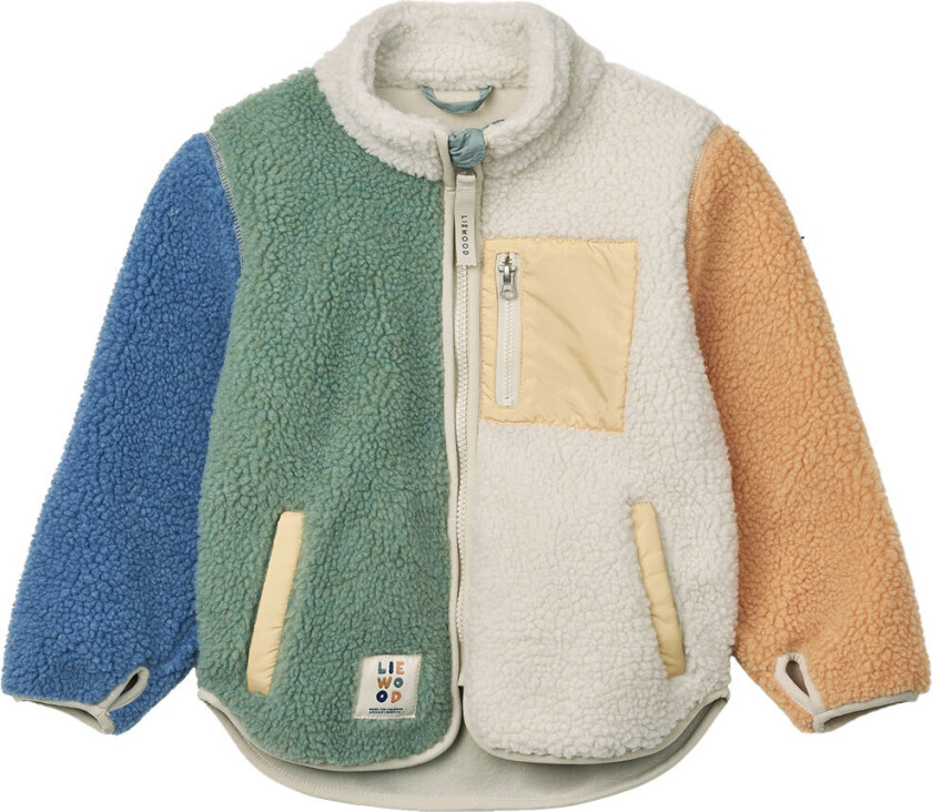 Fleecejakke - Nolan - Peppermynte Multi Mix - - 1 år (80) - Fleecejakke