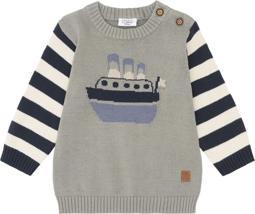 Genser - Strikk - Pilou - Sjøgress - - 74 - Genser