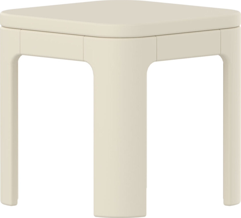 Taburet - Nova - 30x30 cm - Cream - - OneSize - Stol