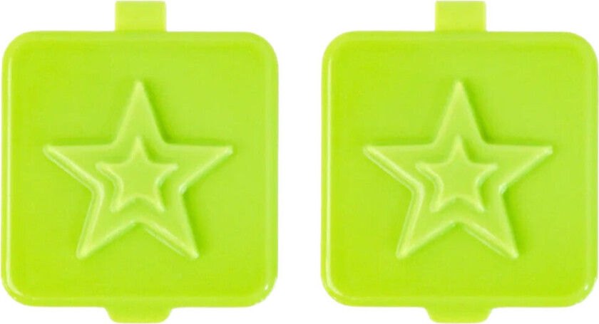 MontiiCo Snack Bøtter - Bento Dip & Saus - 2 stk. - Matcha - Montiico - OneSize - Matboks