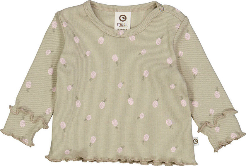 Genser - Rib - Pineapple - Soft Green/Poesi Green/Mary - - 74 - Genser