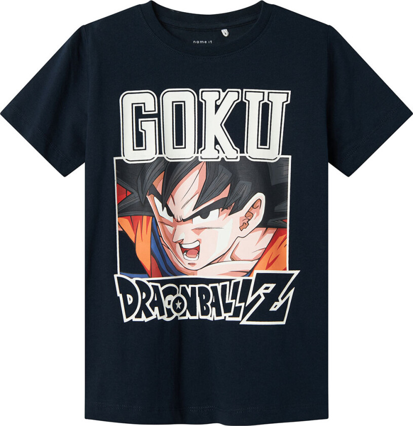 T-skjorte - Noos - NkmDrue Dragonb - Dark Sapphire - m. - - 7-8 år (122-128) - T-skjorte