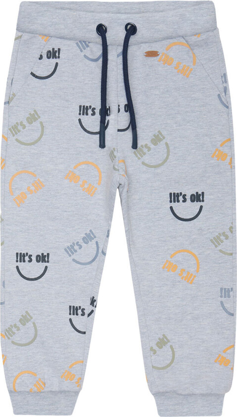 Joggebukse - Gary - Pearl Grey Melange - - 6 år (116) - Joggebukse