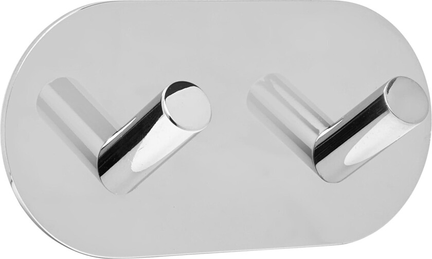 Selvklebende Dobbel Krok O02 Krom