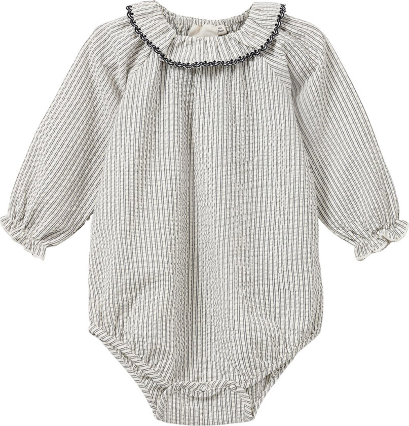 Body L/æ - Black Tynn Stripe - - 3 år (98) - Langermet Body