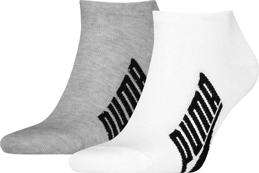 Ankelsokker - 2-pack - Sneaker - Livsstil - Hvit/Grå/Svart - - 39/42 - Sokker