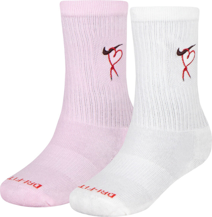 Sokker - 2-pack - Rosa Skum - - 27/35 - Sokker