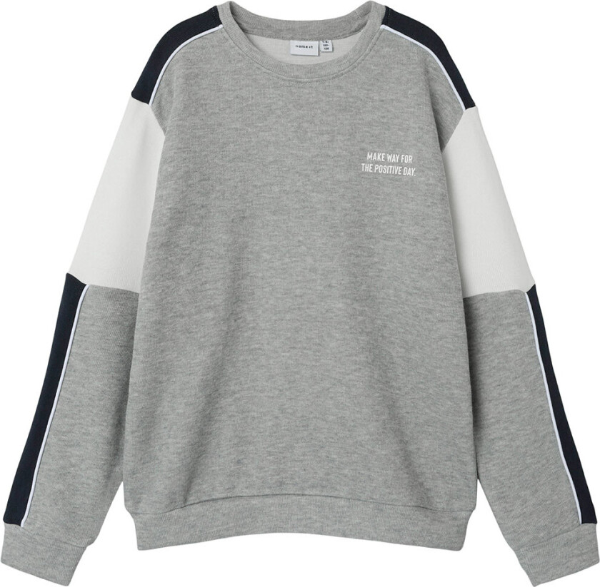 Genser - NkmRicce - Grey Melange - - 6 år (116) - Genser