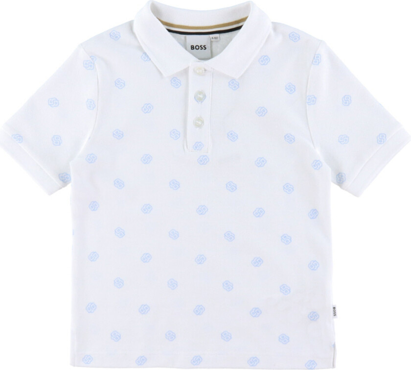 Polo - Hvit/Blå - - 6 år (116) - Polo