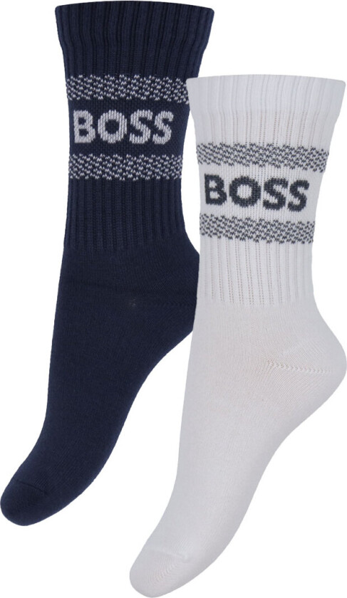 Sokker - 2-pack - Navy/Hvit - - 31 - Sokker
