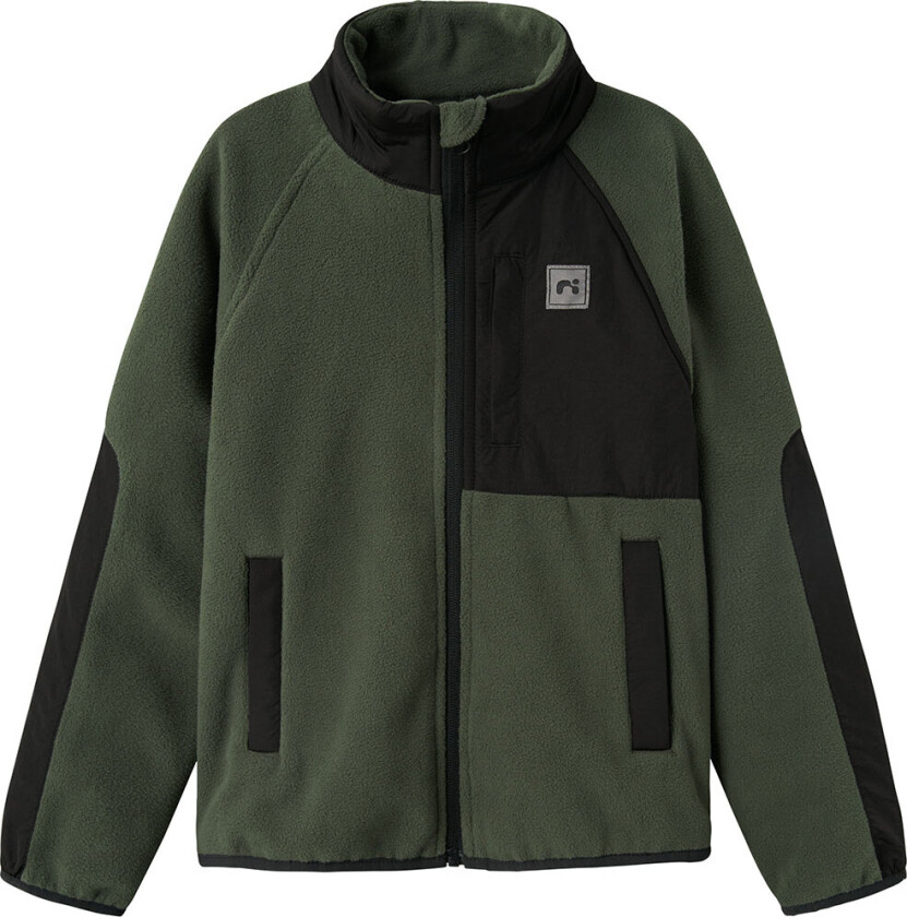 Fleecejakke - NknMyles - Klatring eføy - - 7 år (122) - Fleecejakke