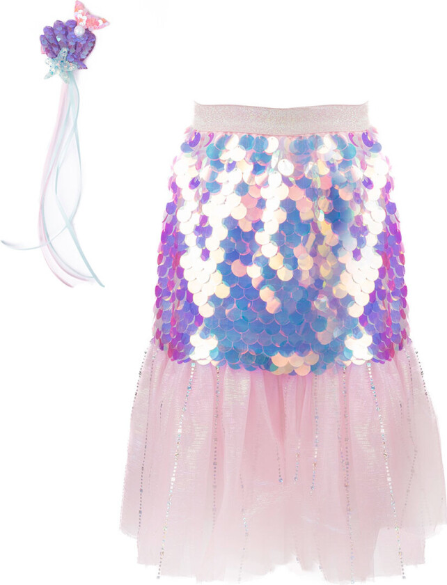 Kostymer - Bling Bling Mermaid - - 4-6 år (104-116) - Kostymer