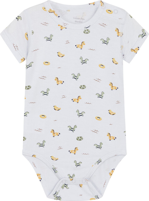 Body k/æ - Bambus - Buller - Vann - - 68 - Kortermet body