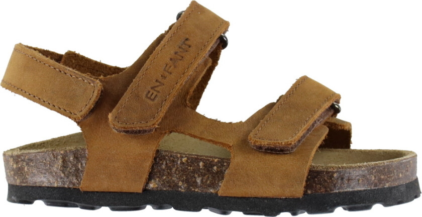 Sandaler - Nubuck Leather - Acorn - - 30 - Sandals