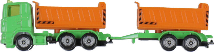 Lastebil - Lastebil m. Dump Body & Trailer - - OneSize - Bil