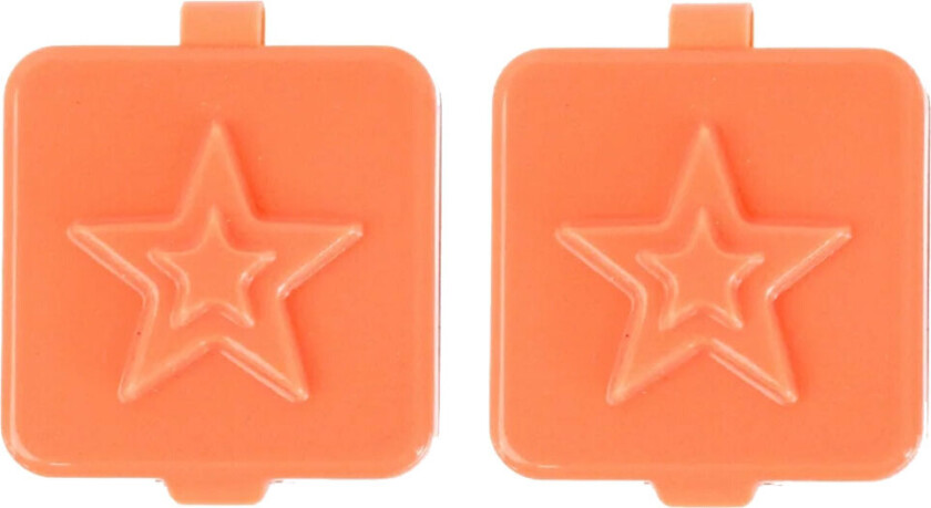 MontiiCo Snack Bøtter - Bento Dip & Saus - 2 stk. - Mandarin - Montiico - OneSize - Matboks